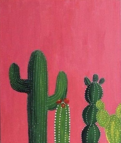 painting cacti in basel