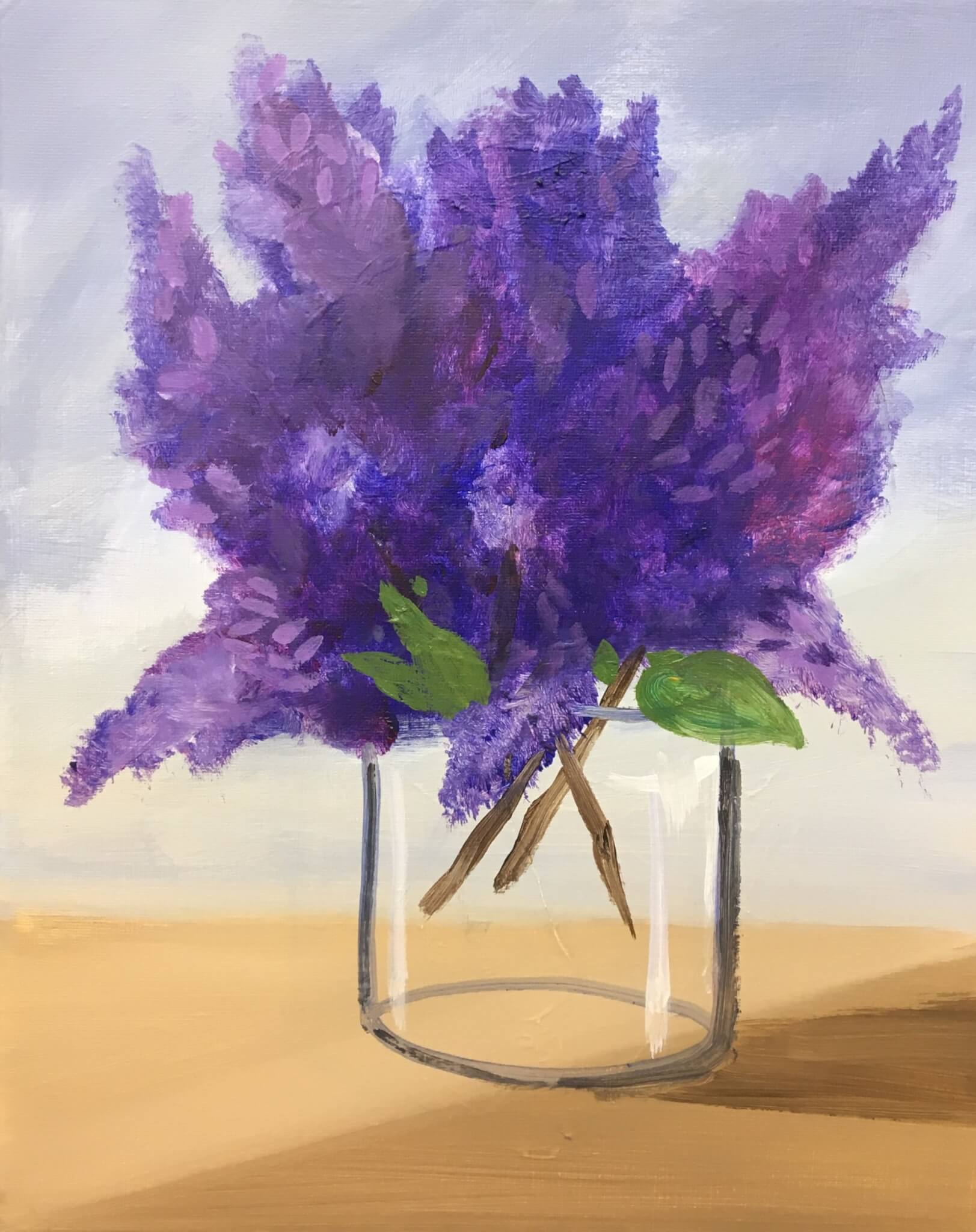 'Lilacs in a jar'