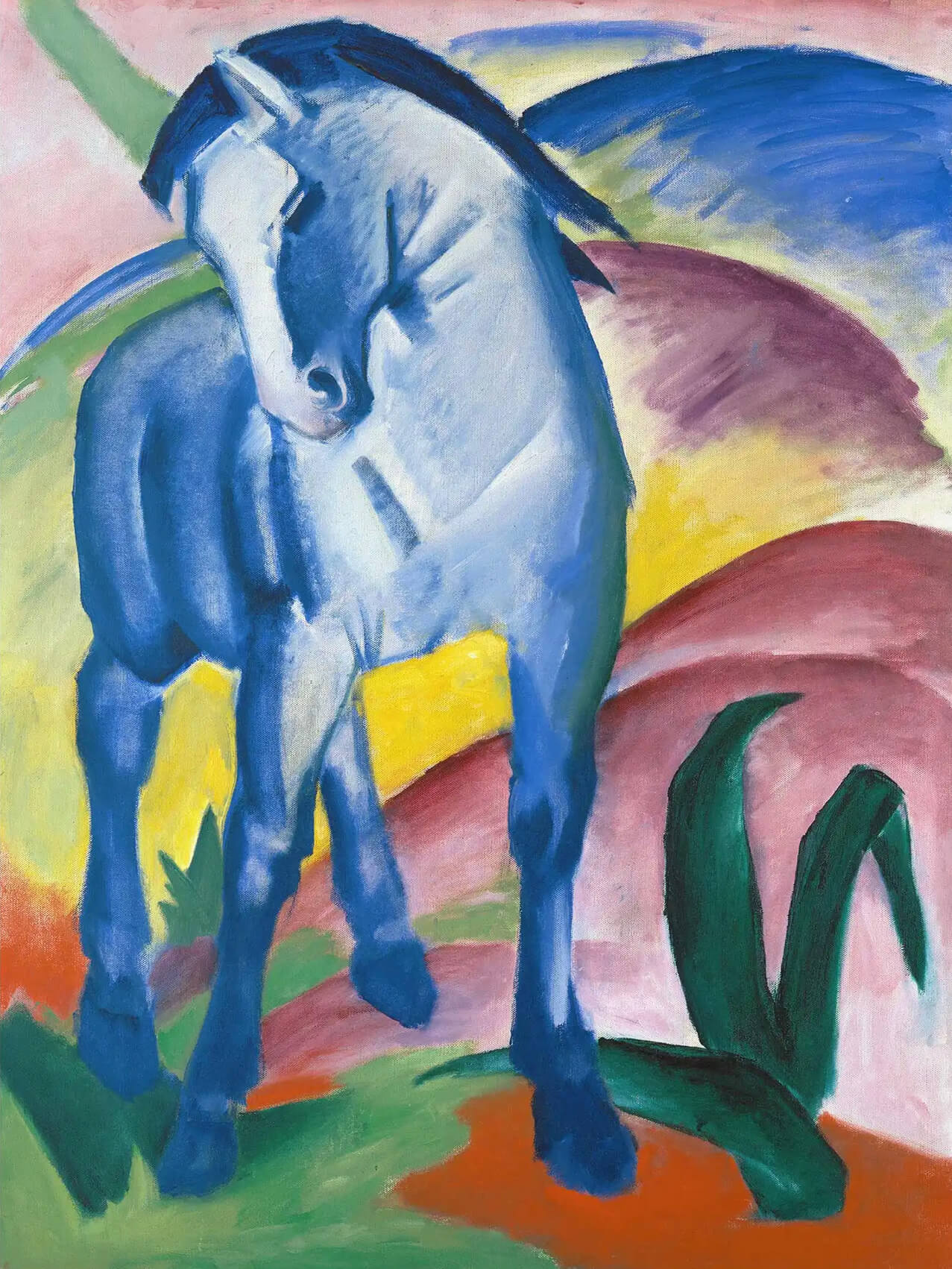 ‘Franz Marc: Blue Horse‘