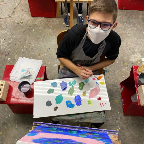 kids painting classes, art classes in basel