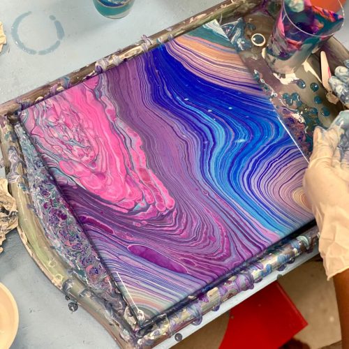 Pouring Acrylics
